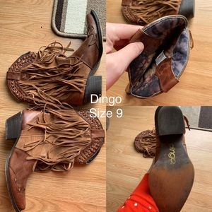 Dingo fringe boots